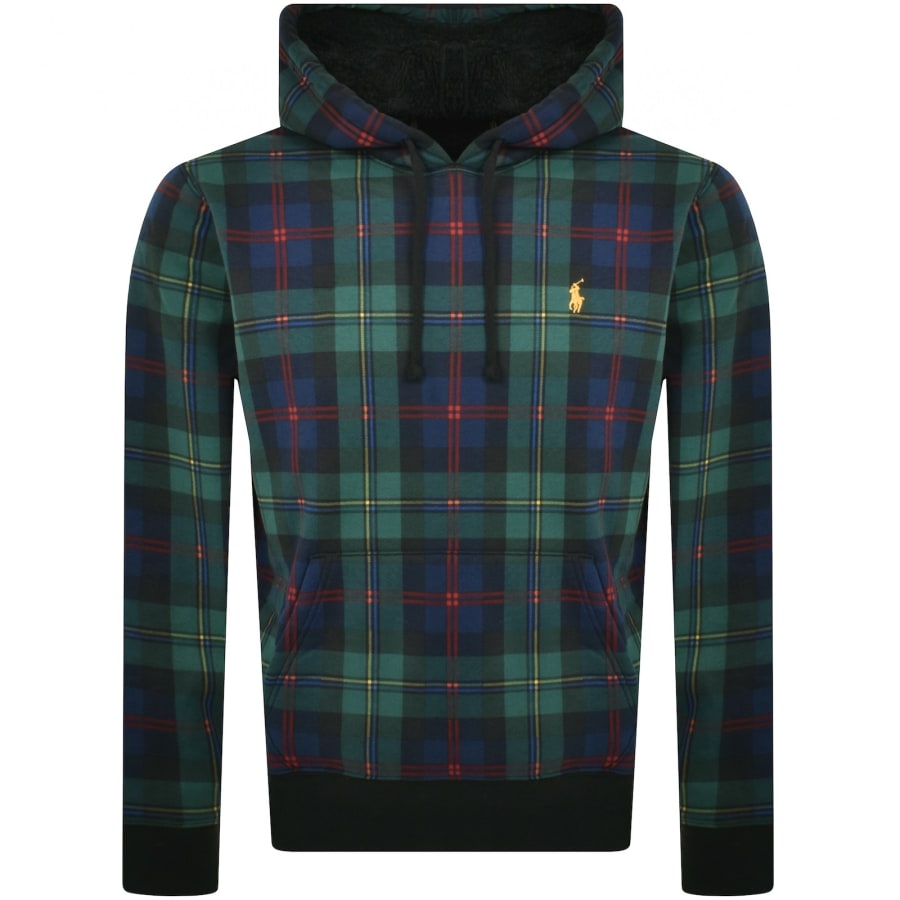 Ralph Lauren Malcolm Tartan Hoodie GreenRalph Lauren Malcolm Tartan Hoodie Green Male Small